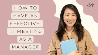 HỌP 1:1 HIỆU QUẢ KHI LÀM NGƯỜI QUẢN LÝ | HOW TO HAVE AN EFFECTIVE ONE ON ONE AS A MANAGER