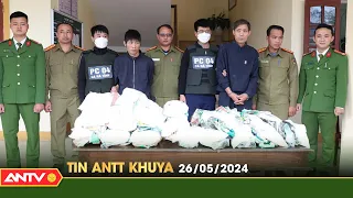 Tin tức an ninh trật tự nóng, thời sự Việt Nam mới nhất 24h khuya ngày 26/5 | ANTV