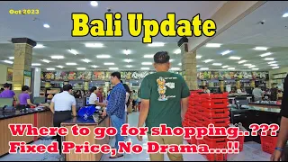 Where To Shop In Bali..??? Fixed Price, No Drama...!!! Bali Shopping