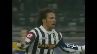 Alessandro Del Piero (Juventus) - 18/11/2001 - Juventus 3x1 Parma - 1 gol