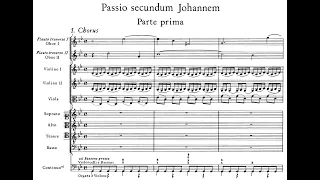 St. JOHN PASSION (BWV 245) by Johann Sebastian Bach {Audio + Full score}