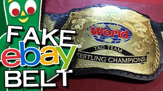 The Worst Belt I've Ever Seen! - FAKE EBAY WWE BELT