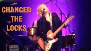 Lucinda Williams - CHANGED THE LOCKS- LSD Tour. A Tom Petty favorite.