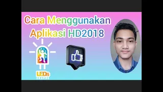 Cara Menggunakan Aplikasi HD2018 Untuk Running Text.