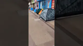 廣州的homeless？無家可歸的人，跟北美街頭的流浪漢有一比了。