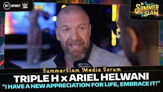 Triple H: I Have A New Appreciation For Life, It's Precious, Embrace It ♥️ Ariel Helwani