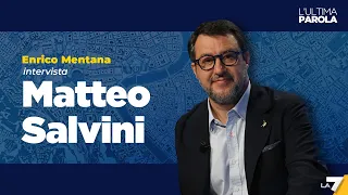 Elezioni europee 2024 | Enrico Mentana intervista Matteo Salvini