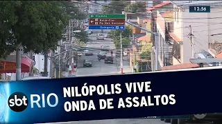 Moradores sofrem com assaltos em Nilópolis