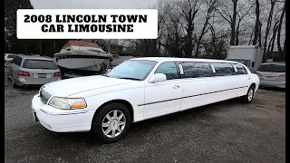 2008 Lincoln Town Car Stretch Limousine