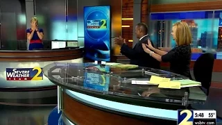 Channel 2 Meteorologist Karen Minton drawn to tears after tribute video | WSB-TV