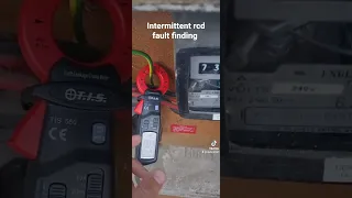 intermittent rcd fault finding using a earth leakage tester.