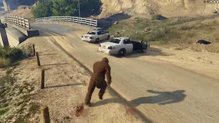 Bigfoot goes on a rampage!