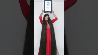 Longest hair (female) - 236.22 cm (7ft 9 in) by Smita Srivastava 🇮🇳