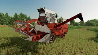 ЗАКАНЧИВАЕМ УБОРКУ УРОЖАЯ! КАРТА: ЗАРЯ #4! FARMING SIMULATOR 22