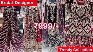 NAKHUDA MOHALLA 2024🛍️velvet gown,Tail gown,farshi,sharara,garara💕Ultimate premium collection😱