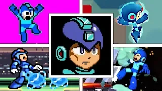 EVOLUTION OF MEGA MAN DEATHS & GAME OVER SCREENS (1987-2024)