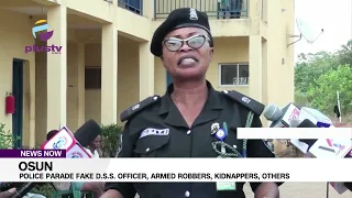 Osun: Police Parade Fake D.S.S. Officer, Armed Robbers, Kidnappers, Others.