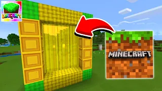 How To Make A PORTAL To The Minecraft PE Dimension in LOKICRAFT