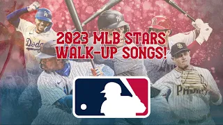 2023 MLB STARS WALK-UP SONGS! | PART 1