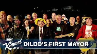 Jimmy Kimmel - Mayor of Dildo!