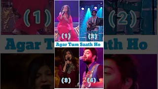 Agar Tum Saath Ho Song By Arijit Singh And Neha, Alka Yagnik, Darshan Raval | Tum Saath Ho #shorts