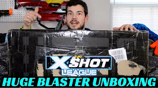 HUGE UNBOXING!!!! X-SHOT LEAGUE NINJA BLASTERS