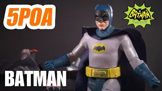 McFarlane Toys Retro 1966 Adam West Batman - 5POA Action Figure Review