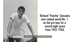 CHARLIE PASARELL ON PANCHO GONZALES | TennisWorthy - TeamWorks Media