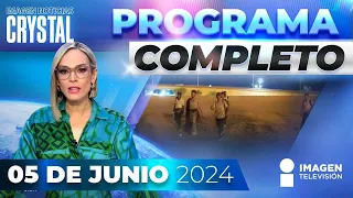 Noticias con Crystal Mendivil | Programa completo 05 de junio de 2024