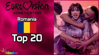 Romania at the Eurovision Song Contest (2000-2021): My Top 20