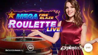 Playtech Live Presents Mega Fire Blaze™ Roulette 🔥