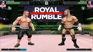 John Cena vs Triple H | Greatest Royal Rumble | WWE Mayhem