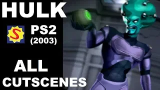 Hulk 2003 - All Cutscenes - PS2