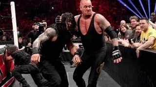 NEW THE UNDERTAKER VS  Roman Reigns raw 2016 HD ....................