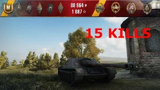 World of Tanks Replay Su 122 44 - 15 Kills - 6k damage