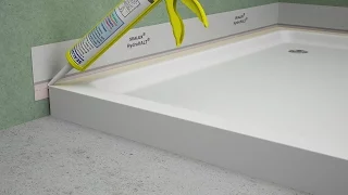 Fitting a Shower Tray : HydroHALT Installation