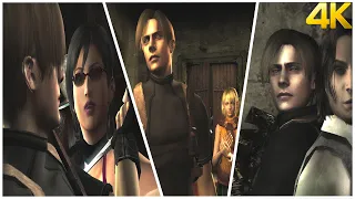 Resident Evil 4 HD All Cutscenes (Game Movie) [4K60FPS]