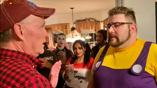 PYSCHO DAD VS GRIM - My Side of the MCJUGGERNUGGETS Halloween Party Disaster