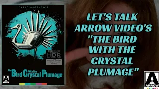 THE BIRD WITH THE CRYSTAL PLUMAGE (1970) | ARROW VIDEO | 4K MOVIE REVIEW | Classic Argento Restored!