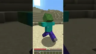 Minecraft SAVING MUTANT ZOMBIE #shorts