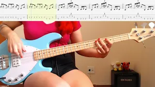 Rage Against The Machine - Killing In The Name (Bass Cover With Tabs)