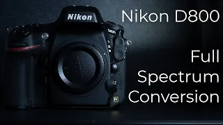 Nikon D800 / D810 : full spectrum conversion : How to