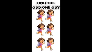 Find The Odd One Out | Spot The Difference | Puzzle Quiz | Find the difference #Shorts