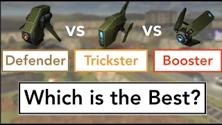 Booster vs. Defender vs. Trickster - Review (2023) / Tanki Online