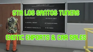 GTA Los Santos Tuners -  Auto Shop Guide - Exotic Exports & more