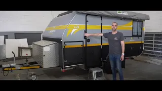 A walkthrough the 4x4 Liberty LC4 Off-road caravan