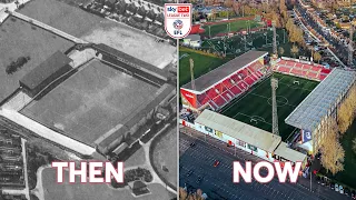 League Two Stadiums Then & Now