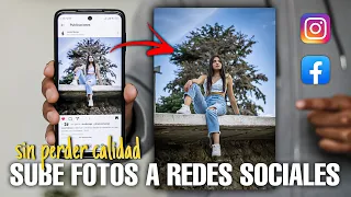 Como subir fotos a redes sociales sin perder calidad | 𝘀𝗼𝗺𝗯𝗿𝗮