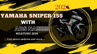 YAMAHA SNIPER 155 ABS 2024 I with ABS na!!!!!!