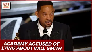 Is The Academy Lying About Asking Will Smith To Leave The Oscars? | Roland Martin